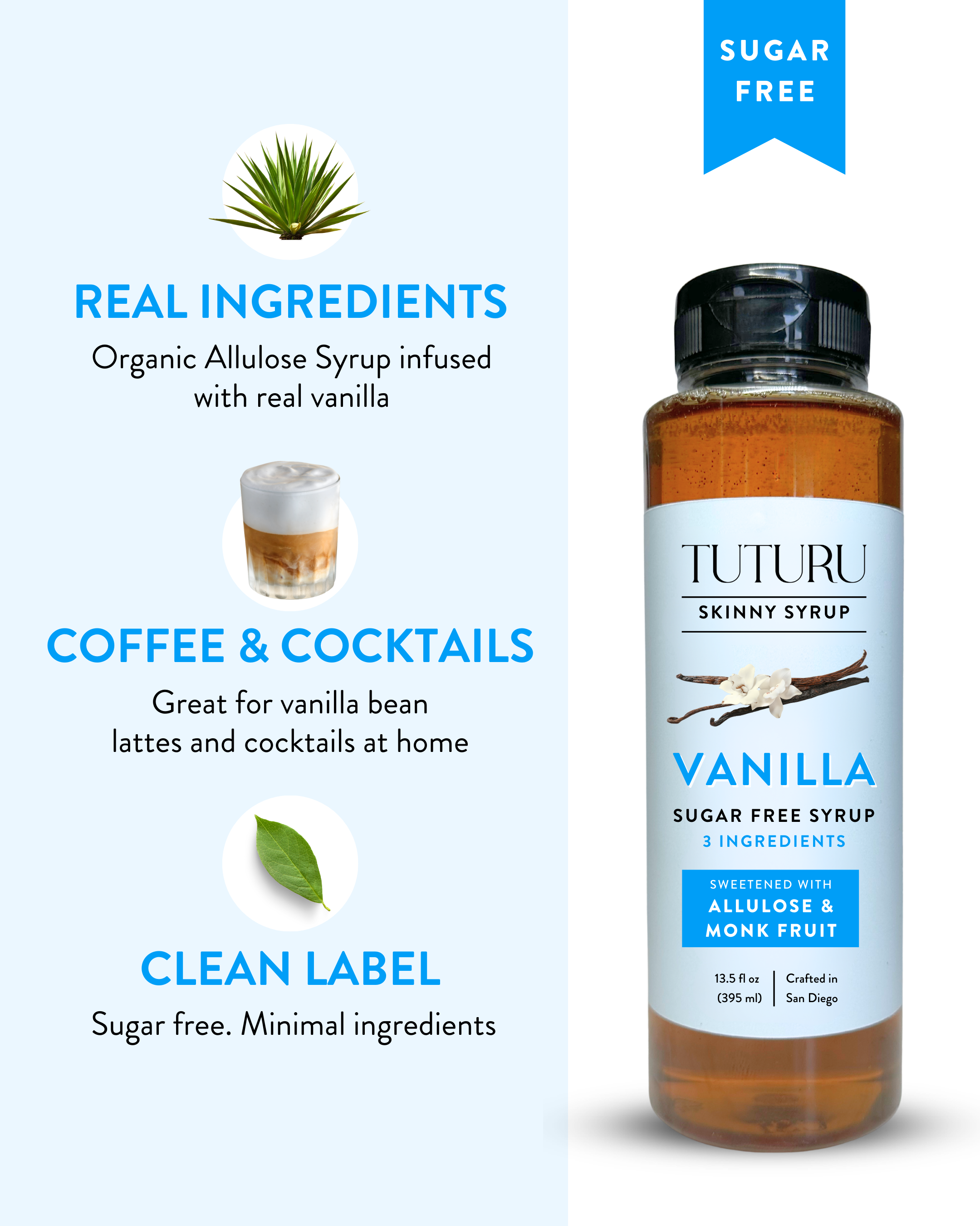 Sugar Free Vanilla Simple Syrup