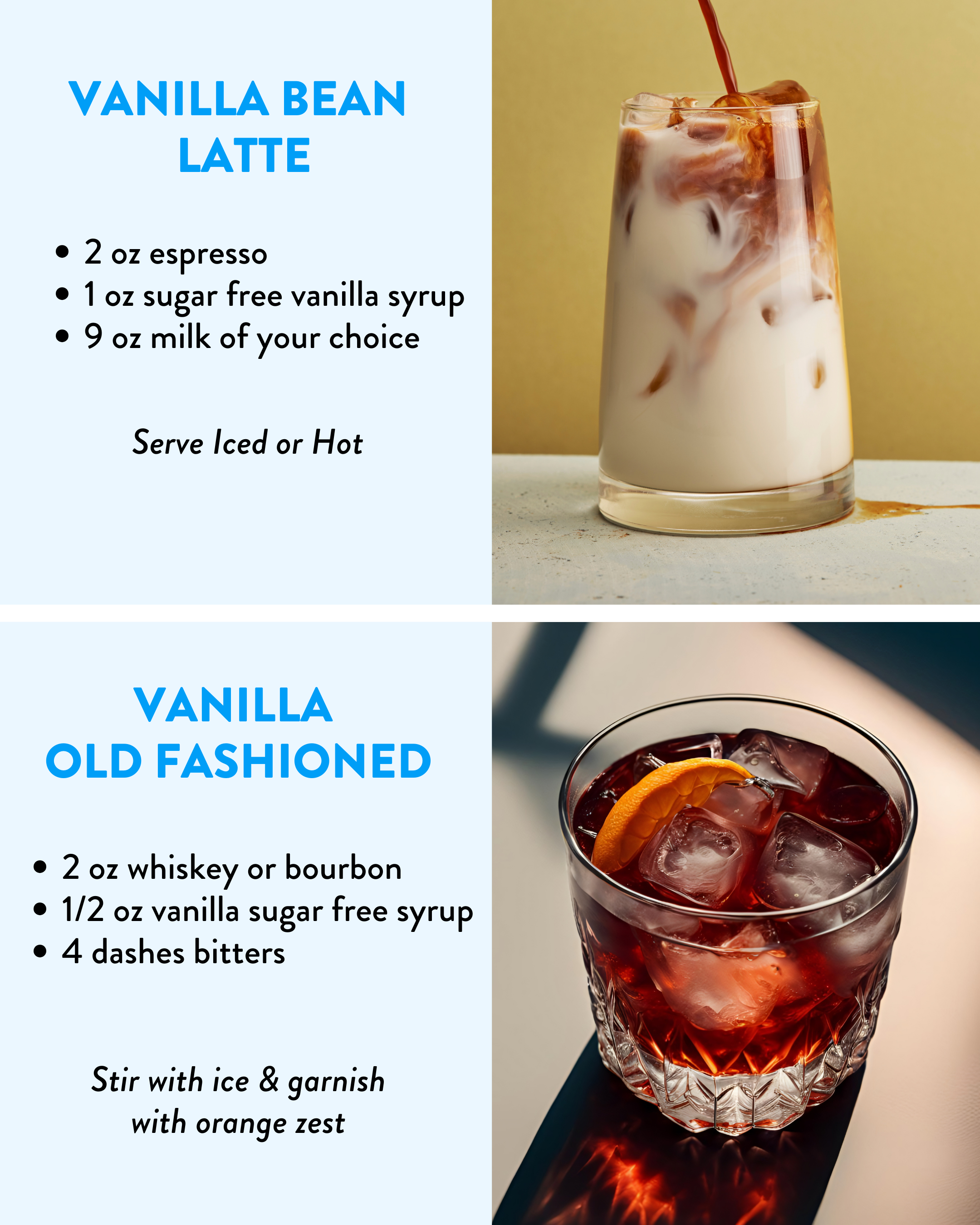 Sugar Free Vanilla Simple Syrup