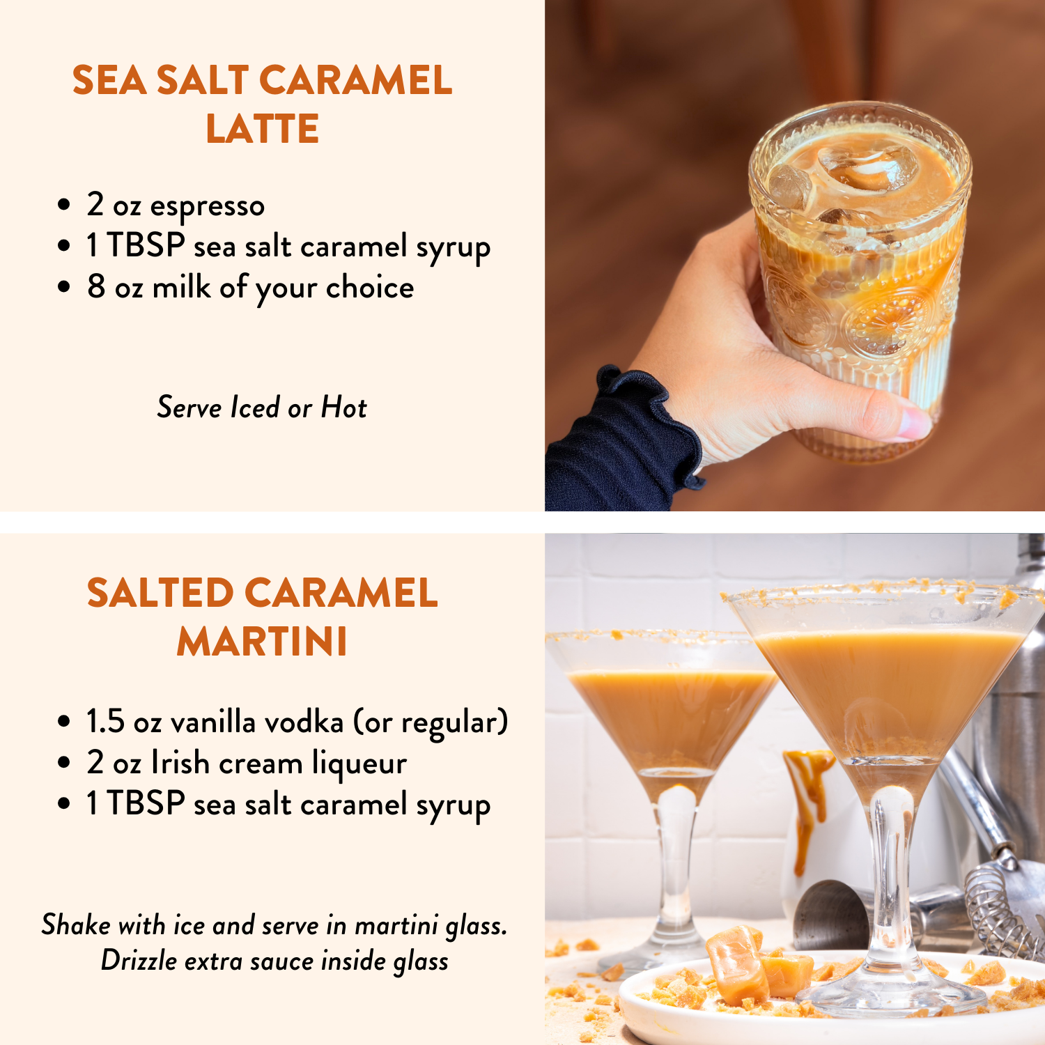 Sea Salt Caramel Simple Syrup
