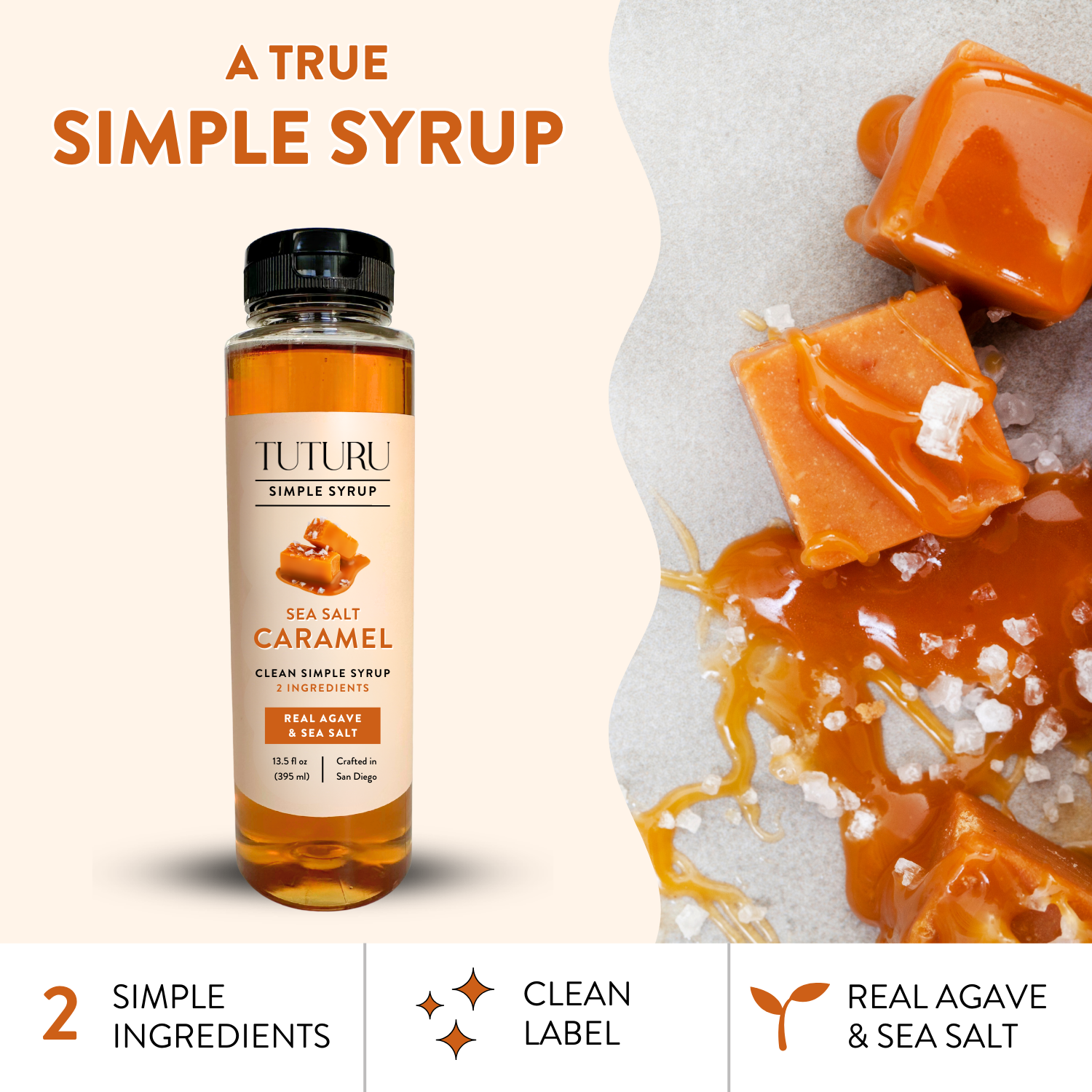 Sea Salt Caramel Simple Syrup