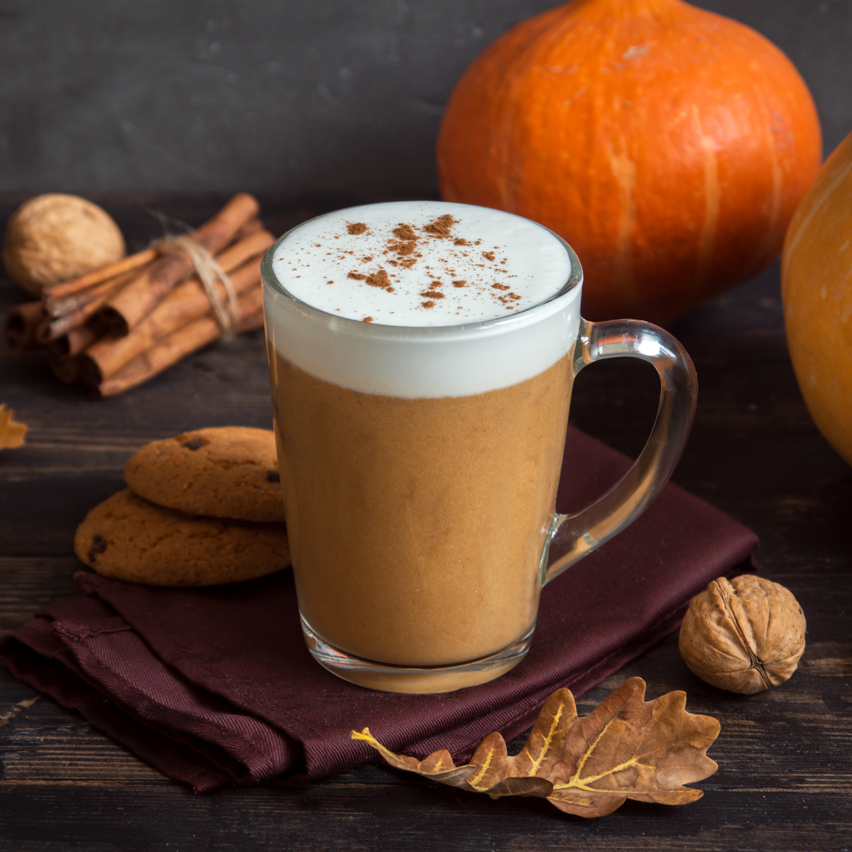 Skinny Pumpkin Spice Chai Latte