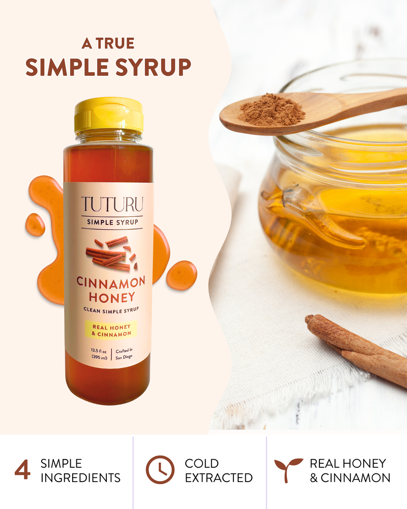 Cinnamon Honey Simple Syrup