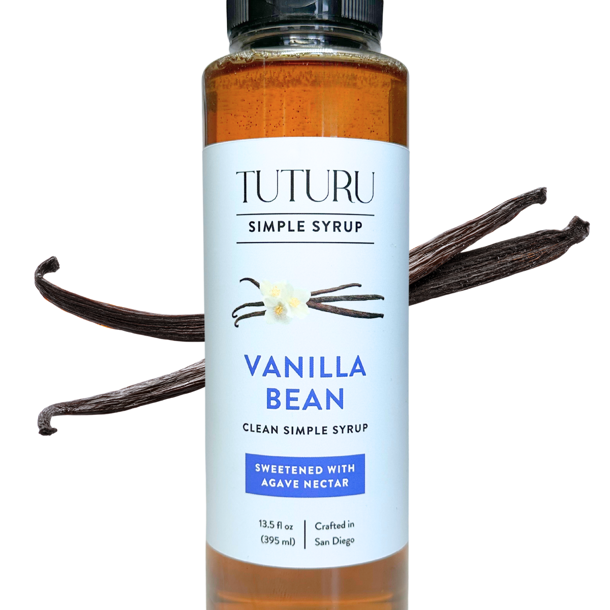 Vanilla Bean Agave Simple Syrup
