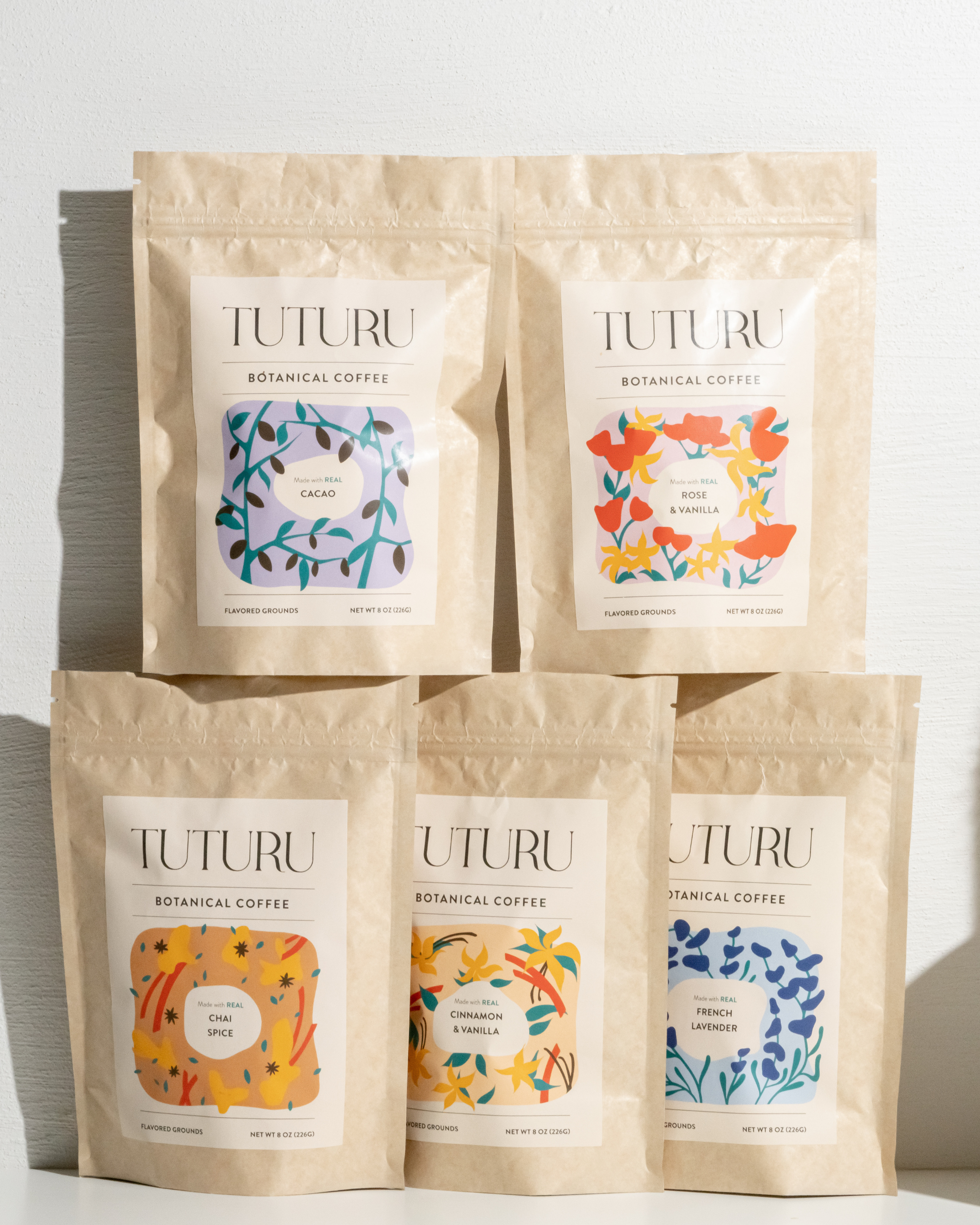 Tuturu Botanical Coffee Flavors