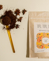 Close up picture of Tuturu's Chai Spice Ground Coffee